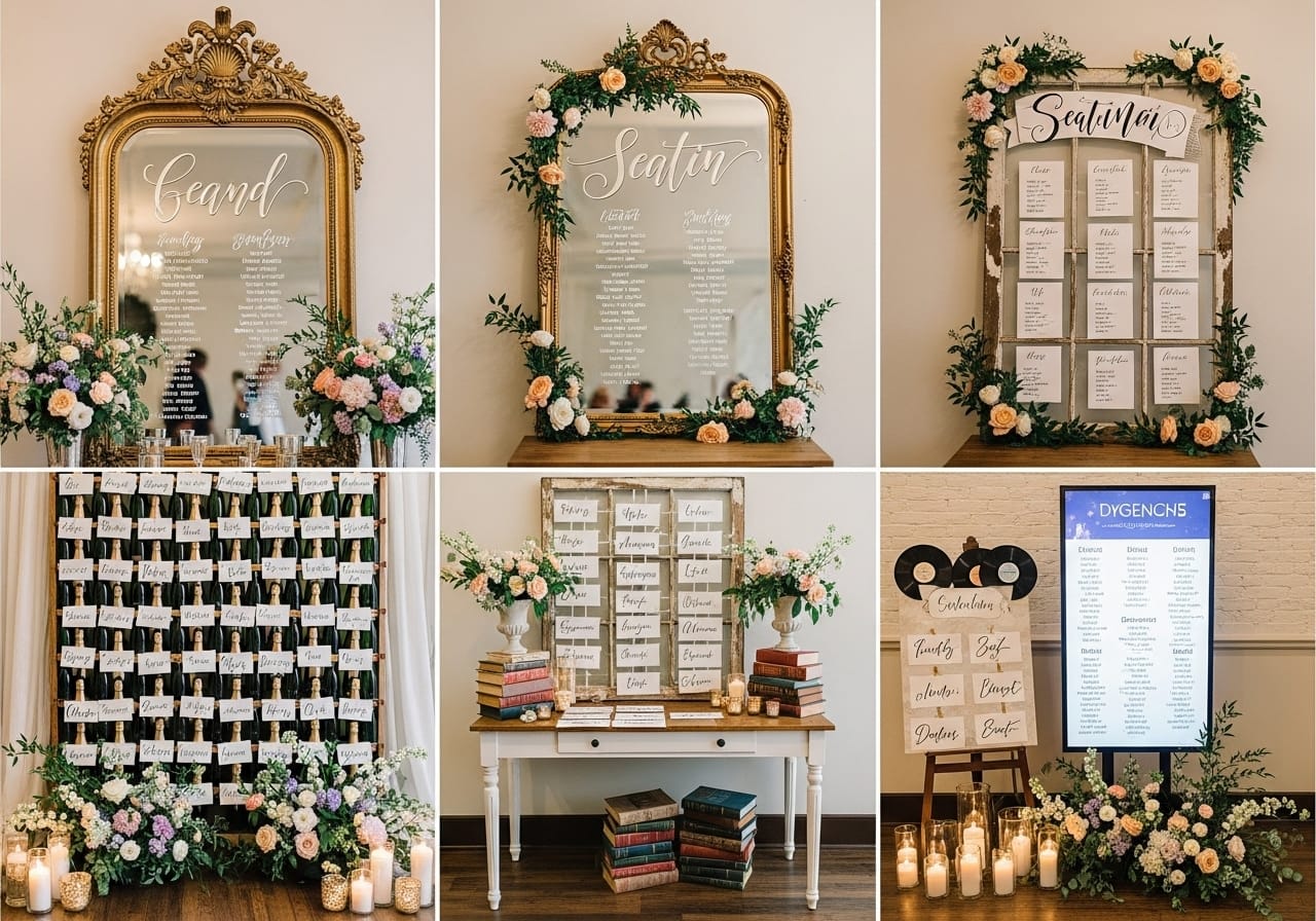 Creative Seating Chart Ideas: 5 Unique Displays